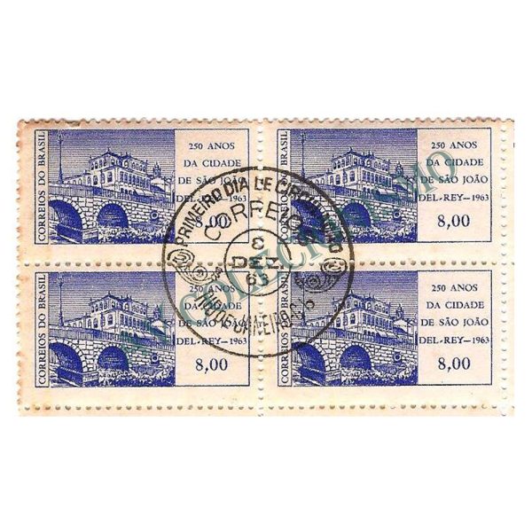 QC0503CPD - 250º Aniversário de São João Del Rei/MG - 1963 - CPD