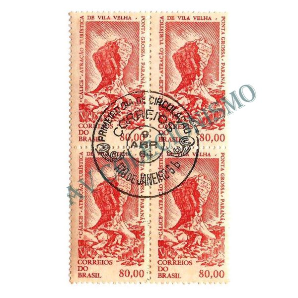 QC0510 - Propaganda Turística de Vila Velha/PR - 1964 - CPD