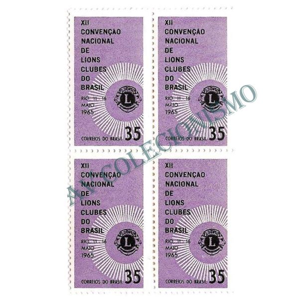 QC0527 - XII Convenção Nacional de Lions Clubes/RJ - 1965 - NNN