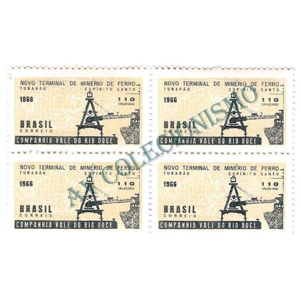 QC0546 - Inauguração do Novo Terminal de Minério de Tubarão/ES - 1966 - NNN