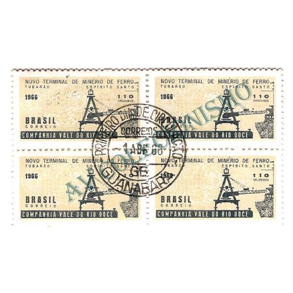 QC0546CPD - Inauguração do Novo Terminal de Minério de Tubarão/ES - 1966 - CPD