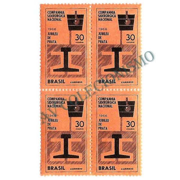 QC0547 - 25º Aniversário da Companhia Siderúrgica Nacional - 1966 - NNN