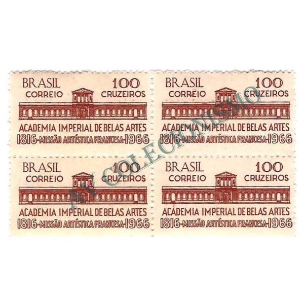 QC0552 - Sesquicentenário da Missão Artística Francesa - 1966 - NNN