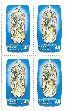 QC0709 - Dia de São Gabriel - Padroeiro das Telecomunicações - 1971 - MINT