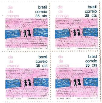 QC0710 - Dia da Criança - Des. Marisa - 1971 - MINT