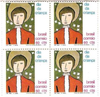 QC0712 - Dia da Criança - Des.Trea - 1971 - MINT