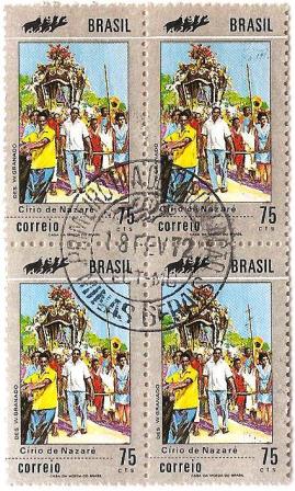 QC0723CPD - Promoção do Turismo Nacional - Círio de Nazaré - 1972 - NN