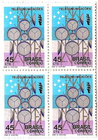 QC0734 - Campanha da Integração Nacional - Telecomunicações - 1972 - MINT