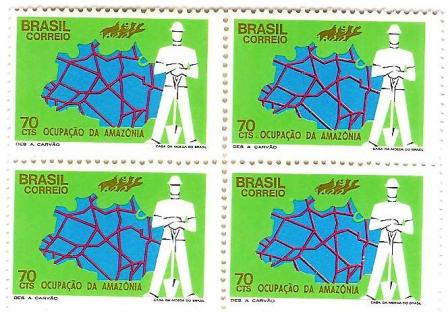 QC0736 - Campanha da Integração Nacional - Amazônia - 1972 - MINT