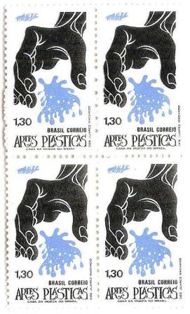 QC0742 - Promoção das Artes Populares - Artes Plásticas - 1972 - MINT