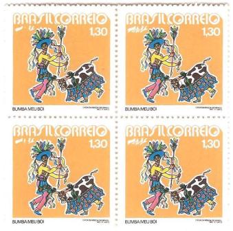 QC0748 - Promoção do Folclore Brasileiro - Bumba-meu-boi - 1972 - MINT