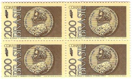 QC0756 - Sesquicentenário da Independência - Peça da coroação - 1972 - MINT