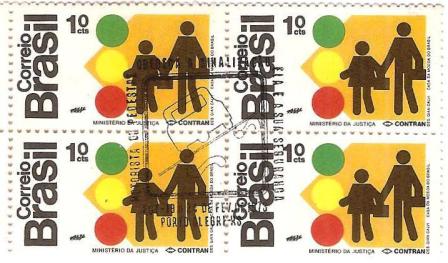 QC0766CBC - Homenagem à Terra e ao Homem - Trânsito - 1972 - MINT