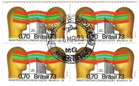 QC0778CPD - Inauguração do Prédio do Ministério das Comunicações - 1973 - MINT