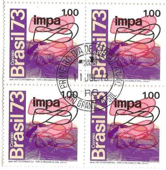QC0791CPD - Promoção das Ciências - IMPA - 1973 - MINT