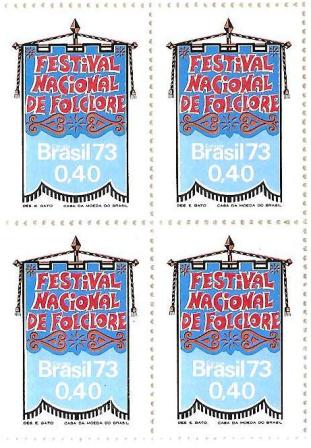 QC0798 - Festival Nacional do Folclore - 1973 - MINT