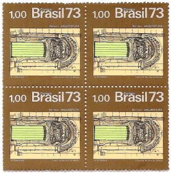 QC0814 - Arte Barroca do Brasil - Arquitetura - 1973 - MINT
