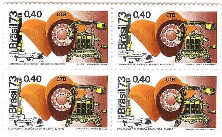QC0817 - Cinquentenário da Companhia Telefônica - 1973 - MINT