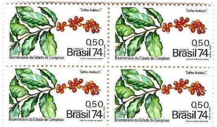 QC0863 - Bicentenário de Campinas (SP) - 1974 - MINT