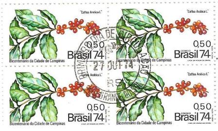 QC0863CPD - Bicentenário de Campinas (SP) - 1974 - MINT