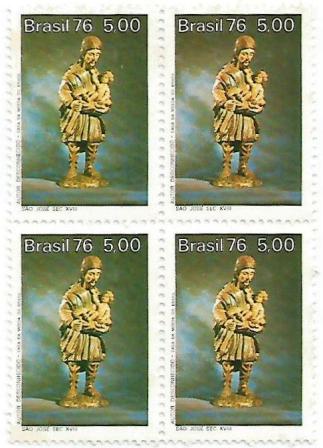 QC0965 - Evolução da Escultura no Brasil - São José - 1976 - MINT