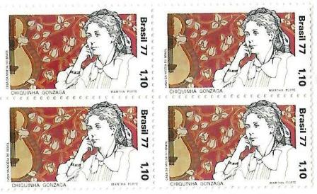 QC0980 - Compositores Brasileiros - Chiquinha Gonzaga - 1977 - MINT