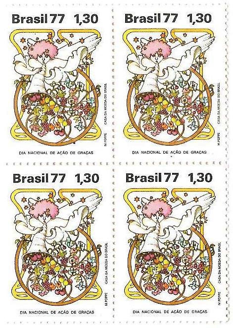 QC1019 - Dia Nacional de Ação de Graças - 1977 - MINT