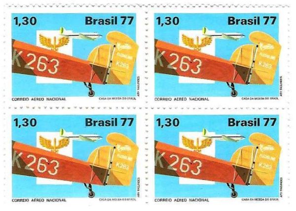 QC1020 - Integração Nacional - Correio Aéreo Nacional - 1977 - MINT
