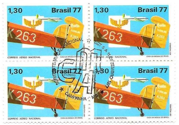 QC1020CBC - Integração Nacional - Correio Aéreo Nacional - 1977 - MINT