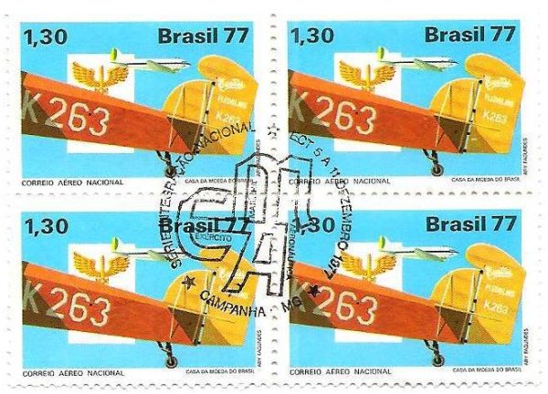 QC1020CPD - Integração Nacional - Correio Aéreo Nacional - 1977 - MINT