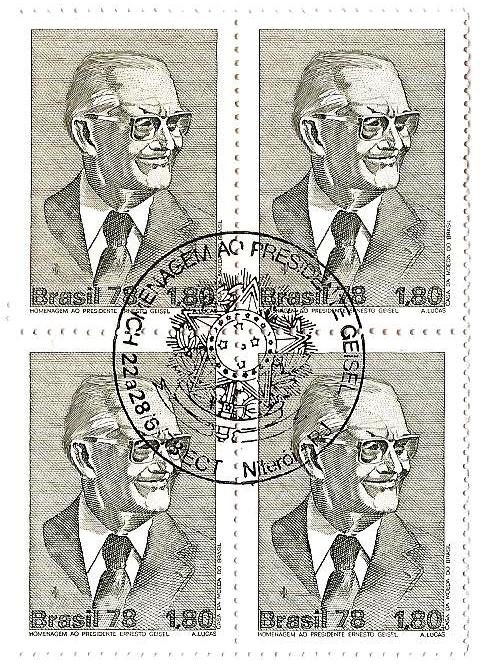 QC1041CBC - Homenagem ao Presidente Geisel - 1978 - CBC