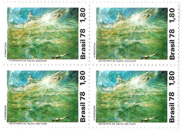 QC1045 - Centenário do Pintor Helios Seelinger - 1978 - MINT