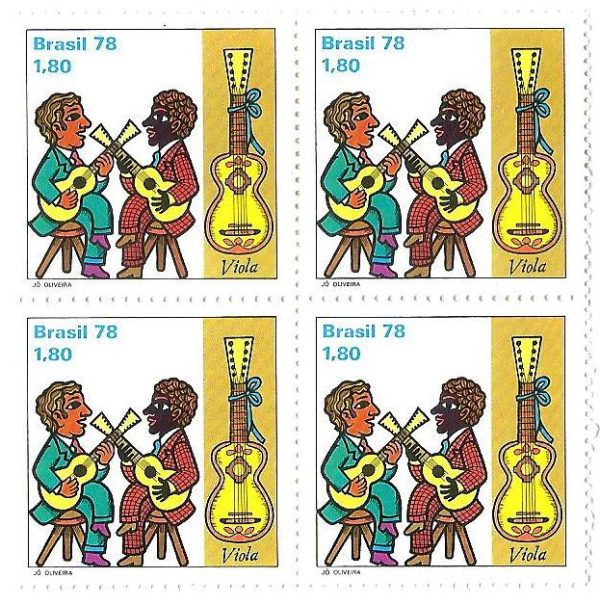 QC1046 - Folclore Brasileiro - Instrumentos Musicais - Tocadores/viola - 1978 - MINT