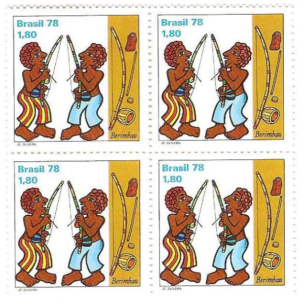 QC1048 - Folclore Brasileiro - Instrumentos Musicais - Tocadores/berimbau - 1978 - MINT