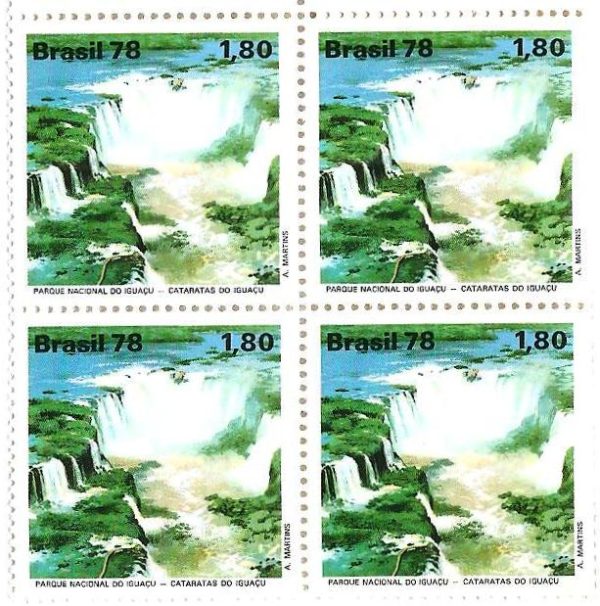 QC1053 - Defesa do Meio Ambiente - Parque Nacional do Iguaçu - Iguaçu - 1978 - MINT