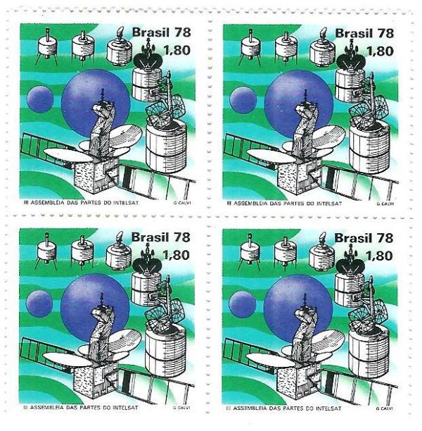 QC1054 - Terceira Assembleia das Partes do INTELSAT - 1978 - MINT