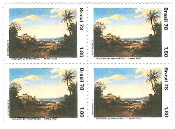 QC1068 - Paisagem Brasileira na Pintura - Pernambuco - 1978 - MINT