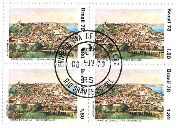 QC1069CPD - Paisagem Brasileira na Pintura - Morro do Castelo - 1978 - CPD