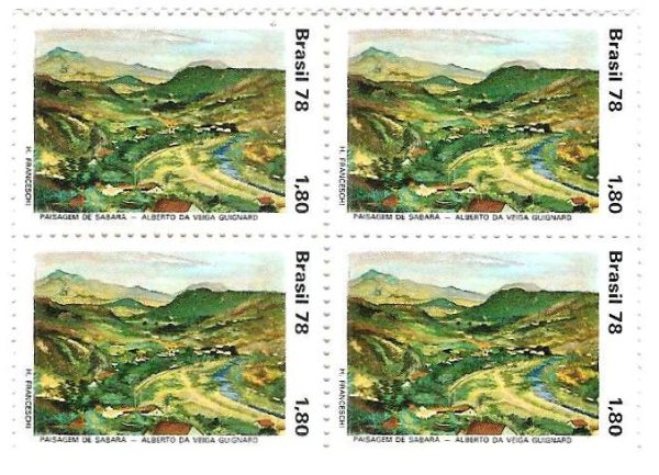 QC1070 - Paisagem Brasileira na Pintura - Sabará - 1978 - MINT
