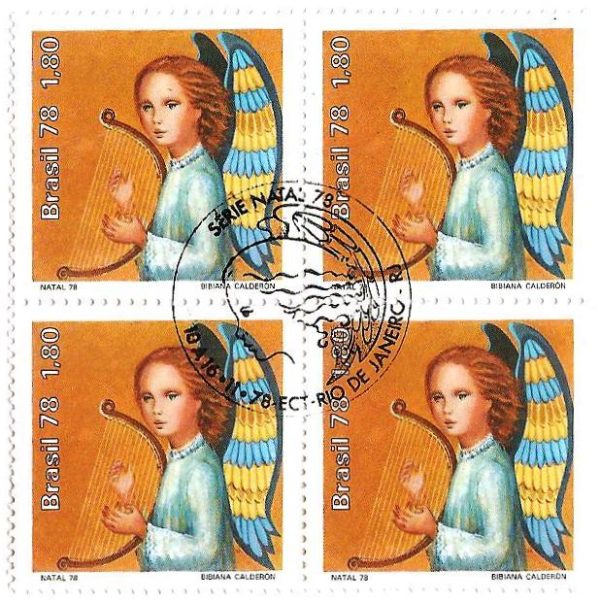 QC1072CBC - Natal - Anjo/lira - 1978 - CBC