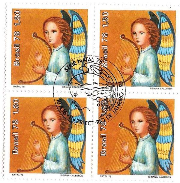 QC1072CPD - Natal - Anjo/lira - 1978 - CPD