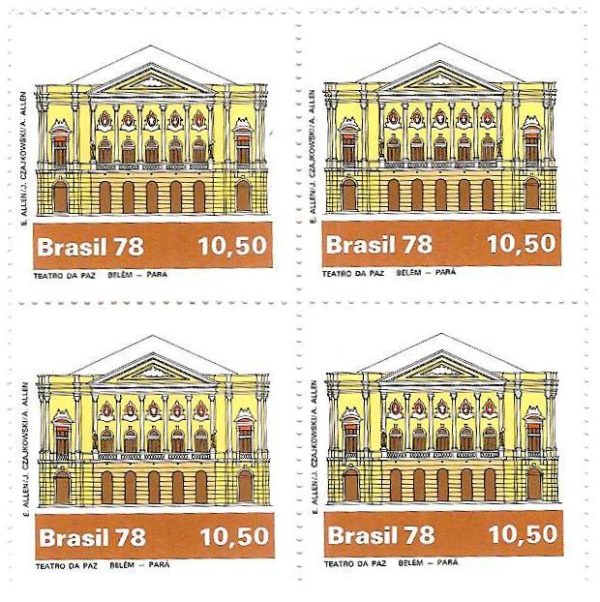 QC1076 - Teatros Brasileiros - Teatro da Paz - 1978 - MINT