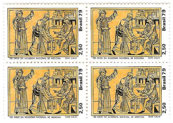 QC1095 - 150 Anos da Academia de Medicina - 1979 - MINT