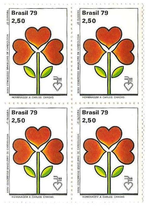 QC1096 - XXXV Congresso da Sociedade Brasileira de Cardiologia - Homenagem a Carlos Chagas - 1979 - MINT
