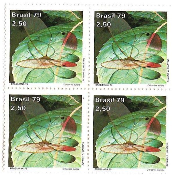 QC1098 - Dia da Selo - Brasiliana 79 - Borboletas - 1979 - MINT