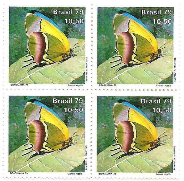 QC1099 - Dia da Selo - Brasiliana 79 - Borboletas - 1979 - MINT
