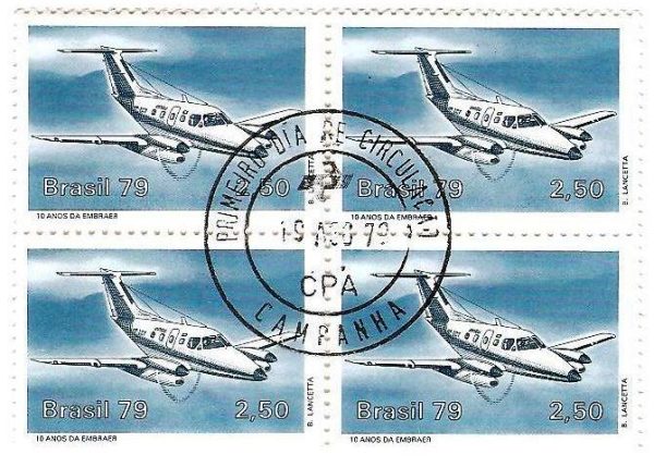 QC1102CPD - 10 anos de criação da EMBRAER - 1979 - CPD
