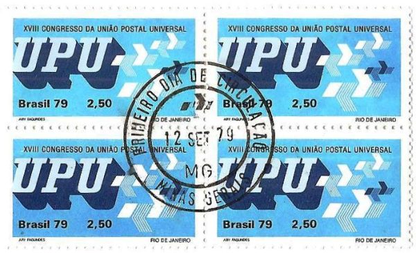 QC1105CPD - XVIII Congresso da União Postal Universal - 1979 - CPD
