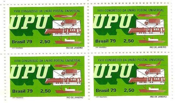 QC1106 - XVIII Congresso da União Postal Universal - 1979 - MINT