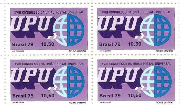 QC1107 - XVIII Congresso da União Postal Universal - 1979 - MINT